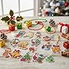 Chuangdi 20 Pcs Diamond Art Christmas Ornaments Diamond Art Kit for Adult DIY Diamonds Painting Keychains Crystal Rhinestone Arts Craft Santa Snowman Xmas Party Decor Supplies #5