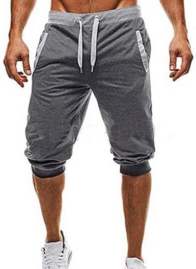 Men Sport Fitness Jogging Elastic 