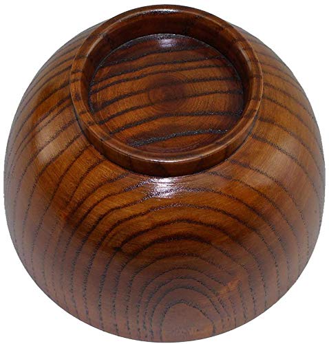 Set Of 5 Japanese Style Solid Wood Bowl Children Kids Baby Serving Tableware For Salad Rice Miso Soup Fruits Decorative Display Gifts #TOP4