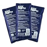 Koolpak Hot and Cold Gel Packs Reusable - 12cm x 29cm Microwaveable Heat Pack for Pain Relief - Long-Lasting Therapy with Soft Nylon Cover - Flexible Design for Stomach, Back, Neck & Legs (Pack of 3)