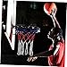 HONMEET 2pcs Outdoor Indoor Basketball Hoop Net Kit Woven Net for Rain Wind Easy to Install Replace for Basketball Rim
