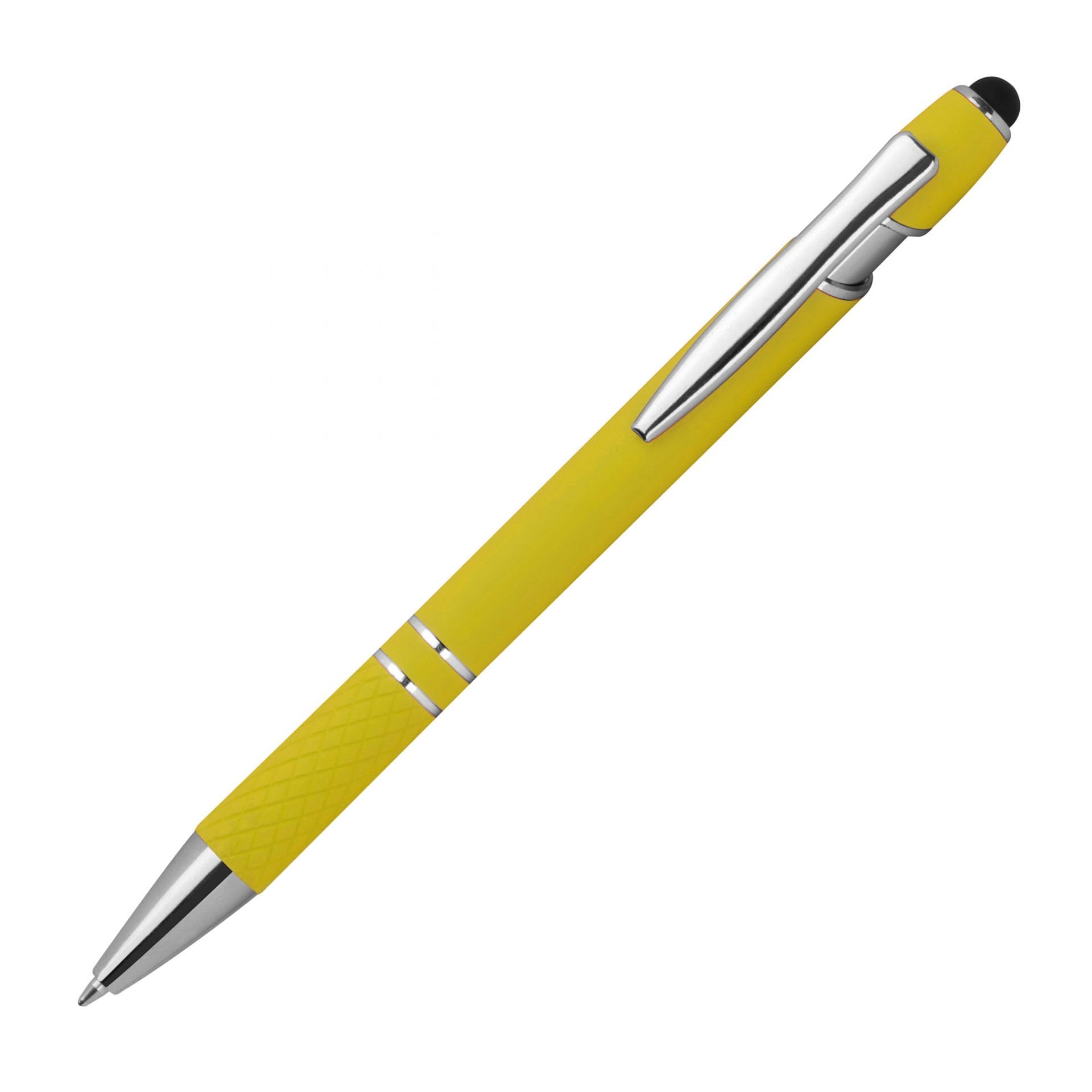 Schmalz® 50 penne a sfera in alluminio con incisione Eddy – personalizzate con ampia scelta di colori – Penna a sfera come regali personalizzati con testo e logo desiderato (50)