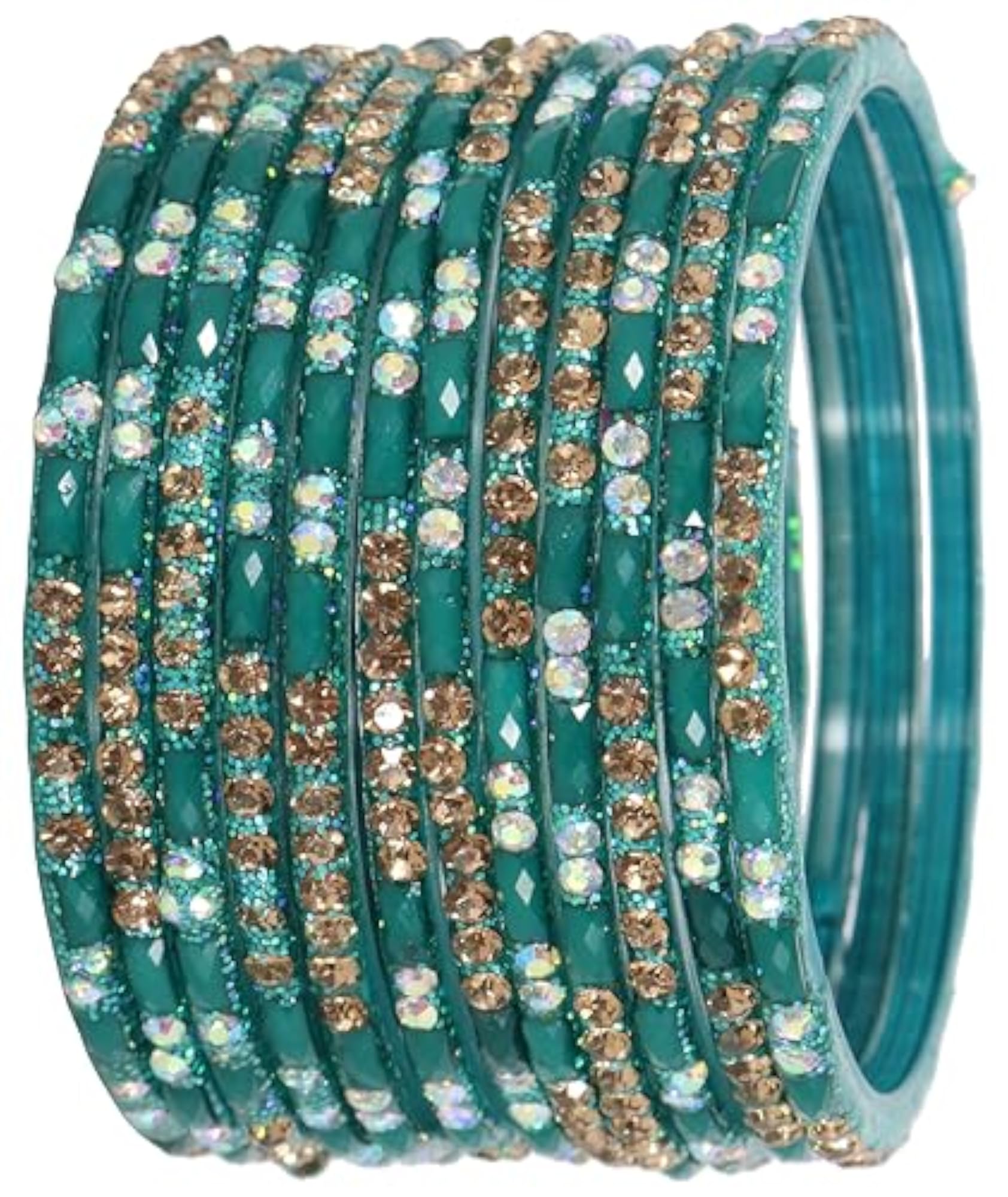 Indian Fashionable Bangles Set Stylish Glass Bangles LV_KS5--2.6