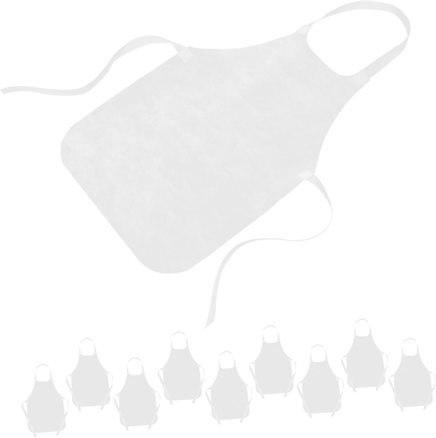 VANZACK 10Pcs Non Woven Painting Aprons DIY Graffiti Smocks for Lightweight for Crafting Cooking and Art Activities for Boys