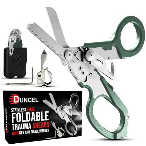 Pro 6-in-1 Trauma Shears for Medical Use