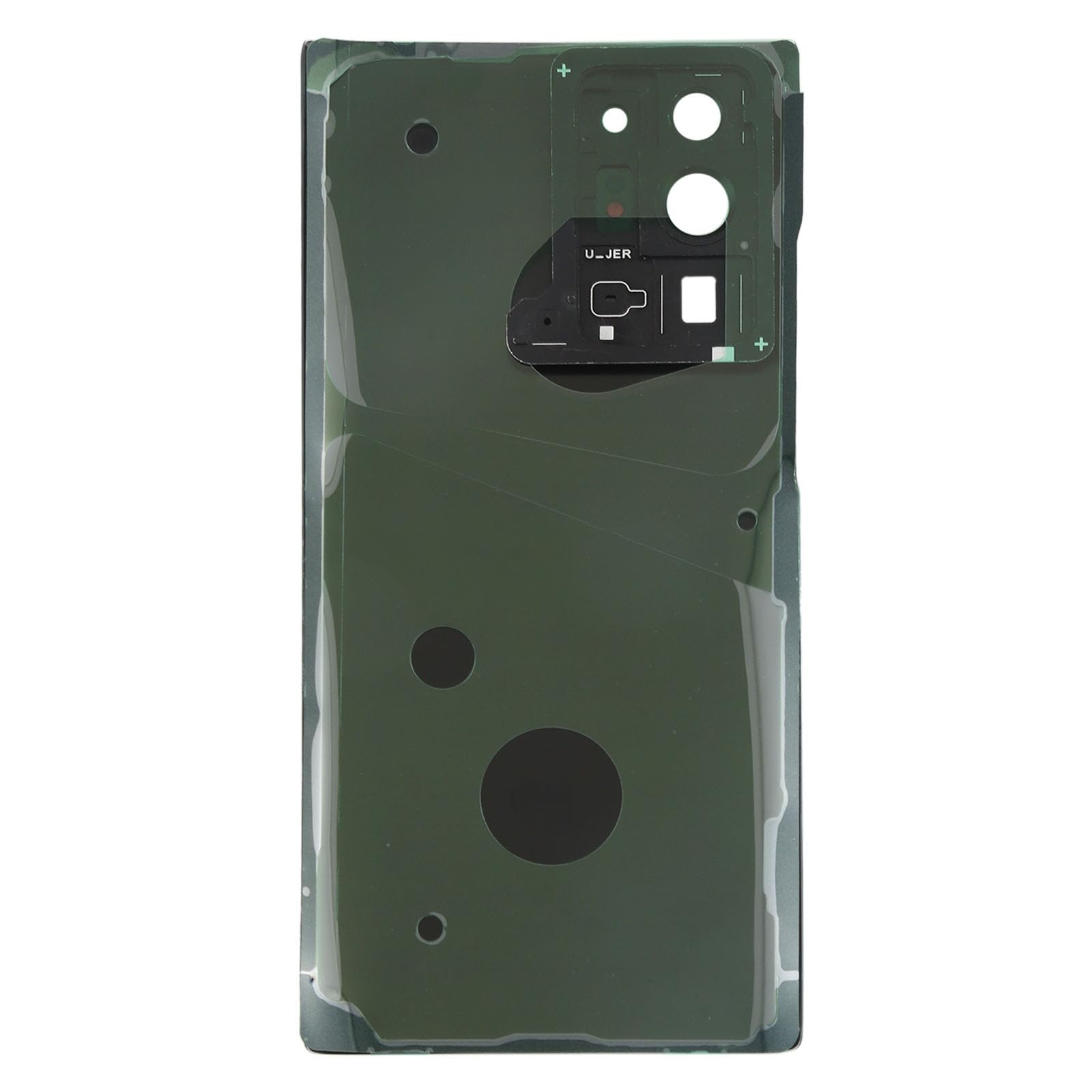 Tylna pokrywa baterii zamiennik do Samsung Galaxy Note 20 Ultra, zamiennik baterii tylna pokrywa drzwi do Samsung Galaxy Note 20 Ultra (czarna)