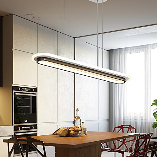 Lumière chaude ou neutre avec ce lustre LED réglable pour réception