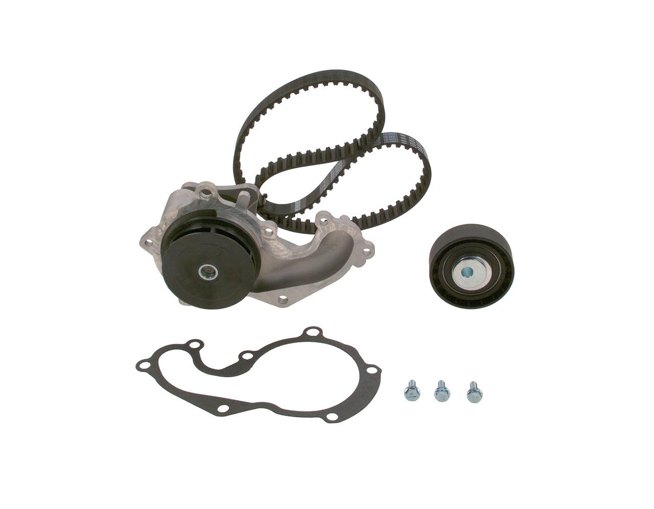 BOSCH Pompa acqua + Kit cinghie dentate 1987946462