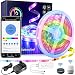 Produktbild LED Strip Streifen 5M RGBIC Colordream Farbwechsel Lichterkette mit WIFI Kontroller Sync zur Musik und APP Kontrolle für Party, Zuhause, Schlafzimmer, TV, KücheDeko [Energieklasse A]