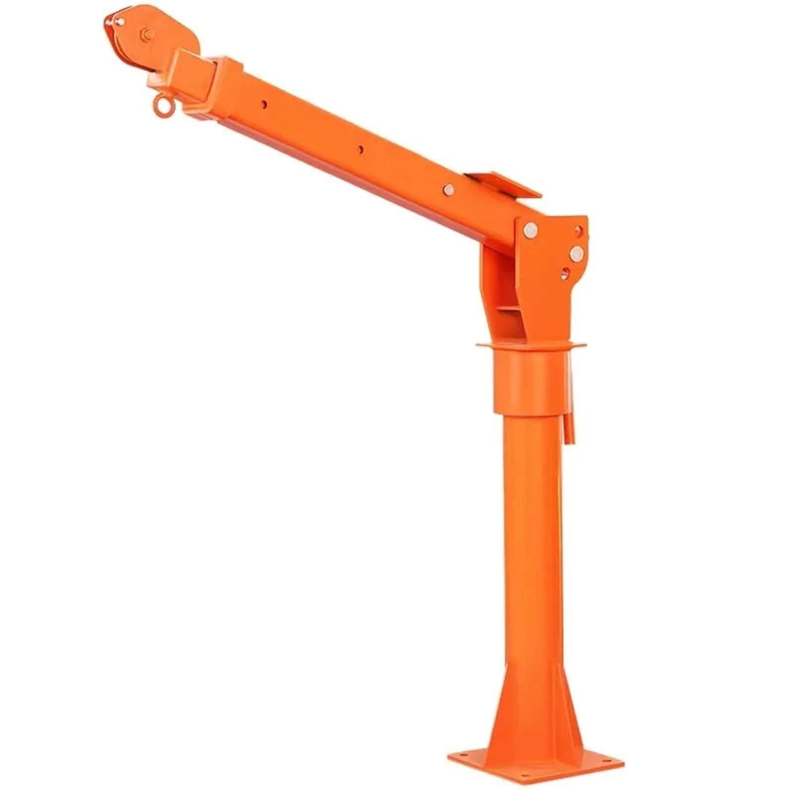Electric Winch 500kg 1000kg Portable Pickup Truck Lift Crane Mounted Crane Mini Truck Mounted Mobile Crane Chain Ratchet(500kg frame)