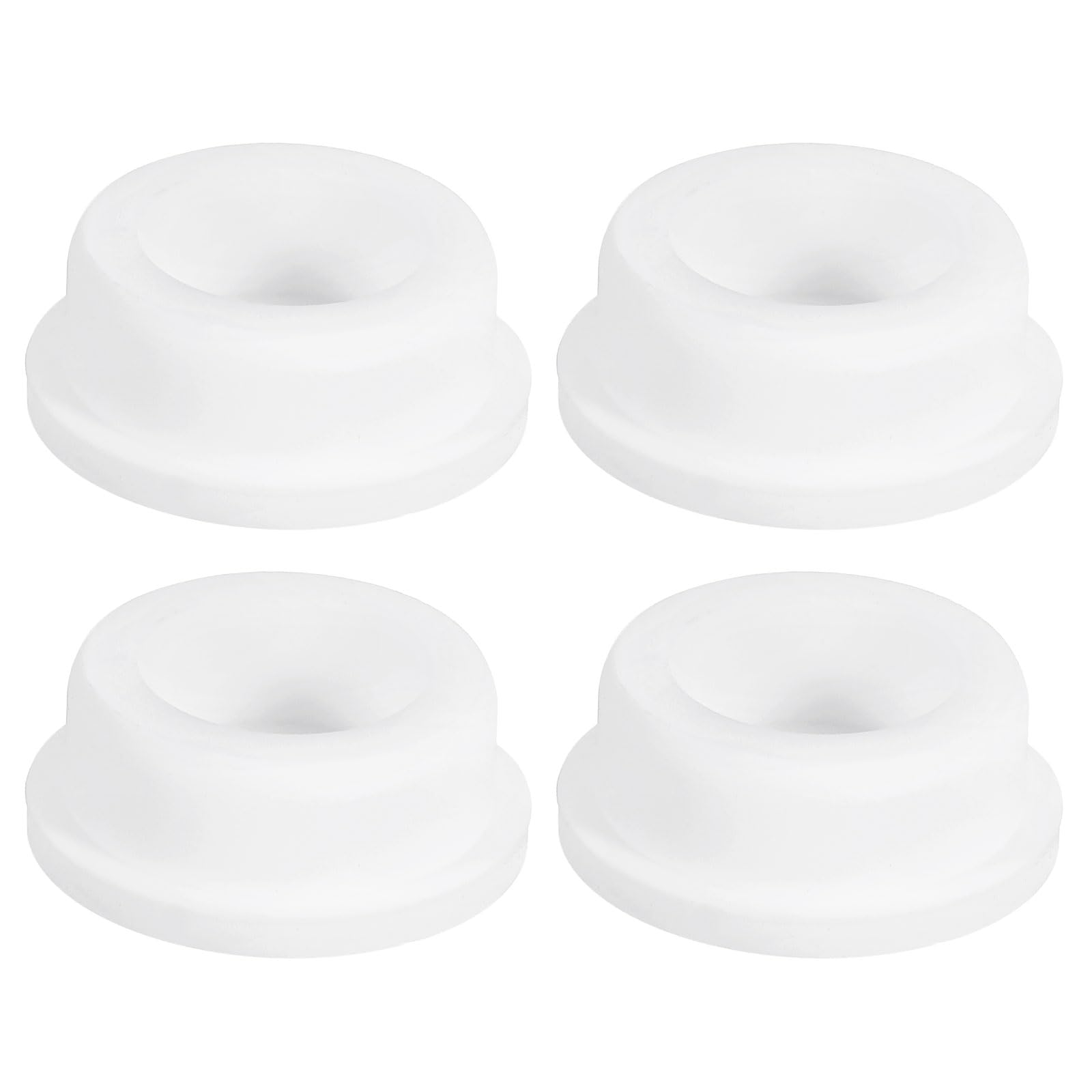 uxcell 4Pcs White Plug Holes, Waterproof Rubber Button Plug for 35mm / 1.38" Hole