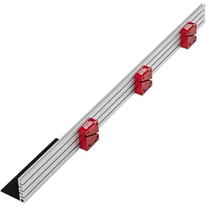 Woodpeckers Auxiliary Rip Fence, 48 Inch Table Saw Fence Extension, Infeed or Outfeed Material Support, T-Track Slots, Clamping Blocks - ARF-48