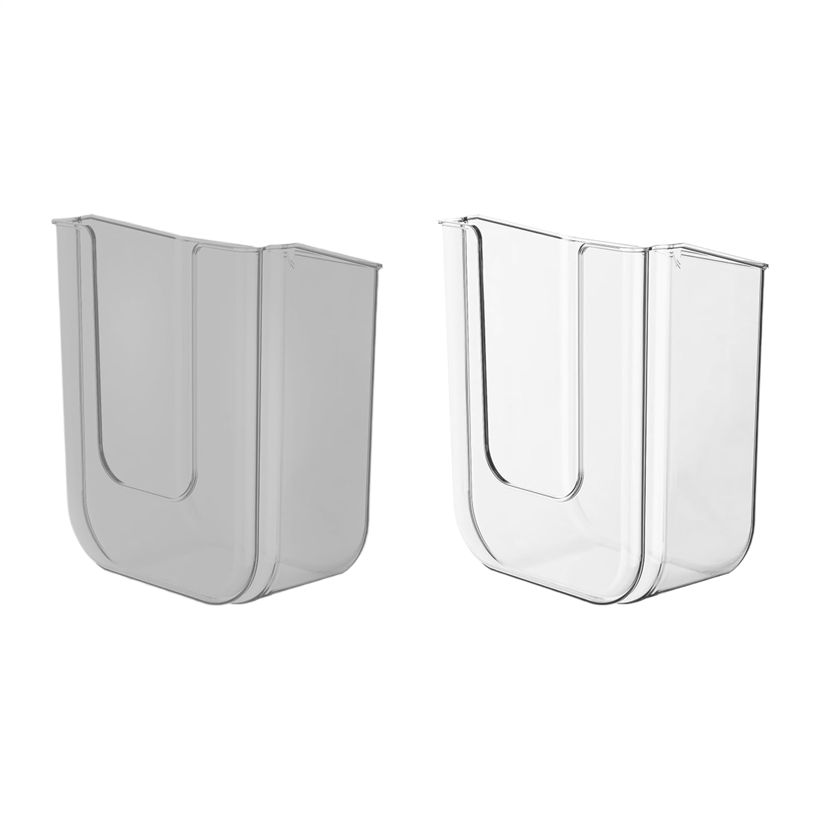 2pcs Kitchen Wipes Storage Box, Wet Wipes Dispenser Box Wall Mounted, No Punching, Container WipesHolder, Refillable Tissue Dispenser for Bathroom Kitchen Bedroom Family Home