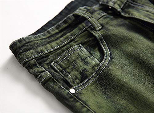 Listado y reviews de Pantalón vaquero verde los más recomendados. 15 Imagen adicional