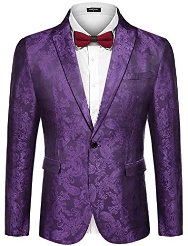 COOFANDY-Mens-Floral-Tuxedo-Jacket-Paisley-Notch-Lapel-Stylish-Suit-Blazer-Jacket-for-Wedding-Dinner-Prom-Party COOFANDY-Mens-Floral-Tuxedo-Jacket-Paisley-Notch-Lapel-Stylish-Suit-Blazer-Jacket-for-Wedding-Dinner-Prom-Party
