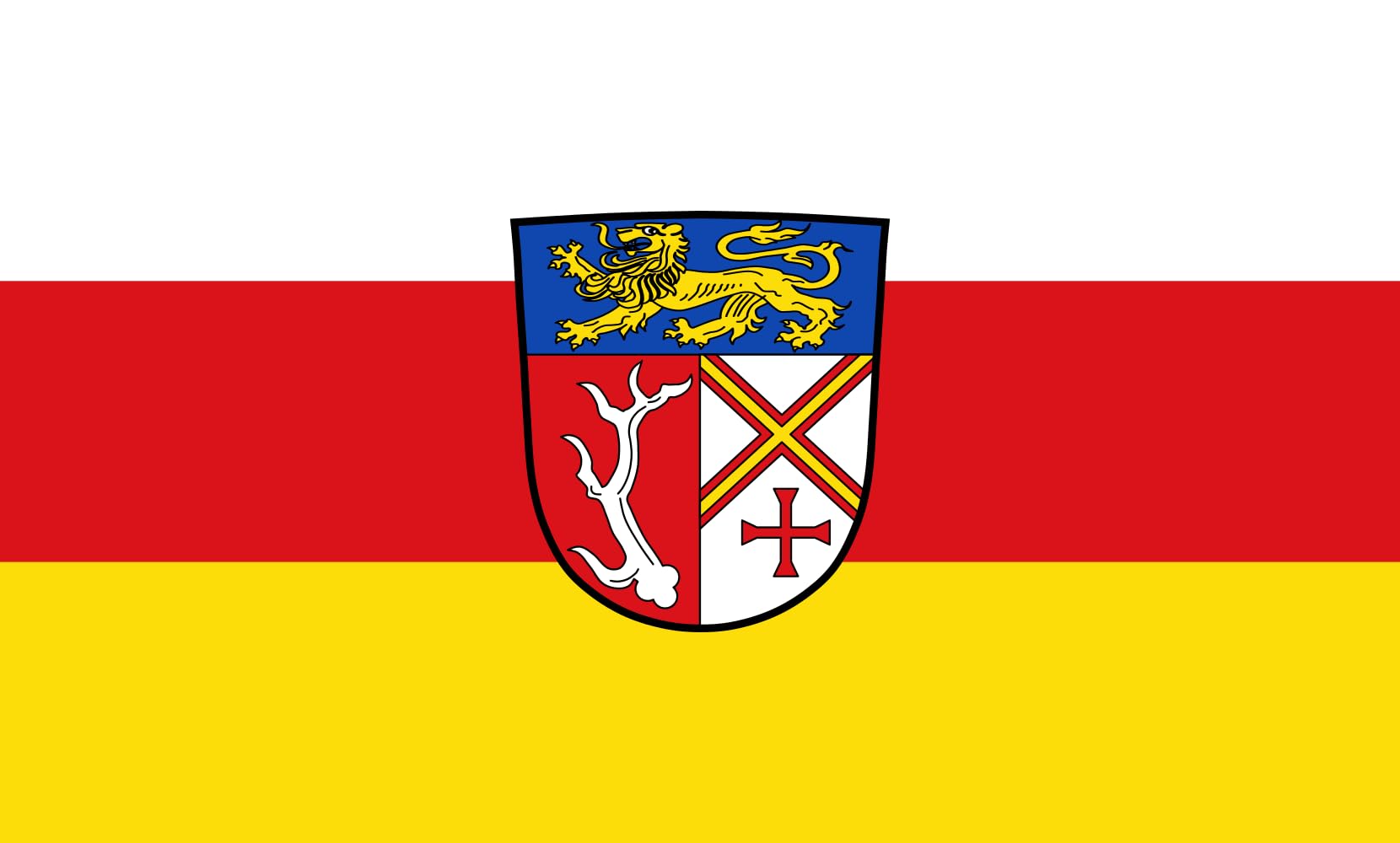 Drapeau Large Schwenningen en maille haute densité de 1.35m² finitions premium