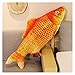 Peluche 1 unid 30-120 cm 3D simulación de oro pez de oro peluche de peluche de peluche suave animal carpa pelusa almohada creativo sofá cojín cojín regalo juguete juguete ( Farbe : 3 , Höhe : 100cm )