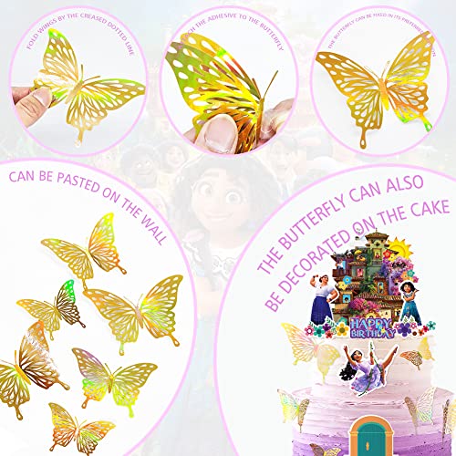 Encanto Cake Toppers Set, Birthday Party Supplies, Lsabella Cake Decorations, Girls Party Supplies #TOP1