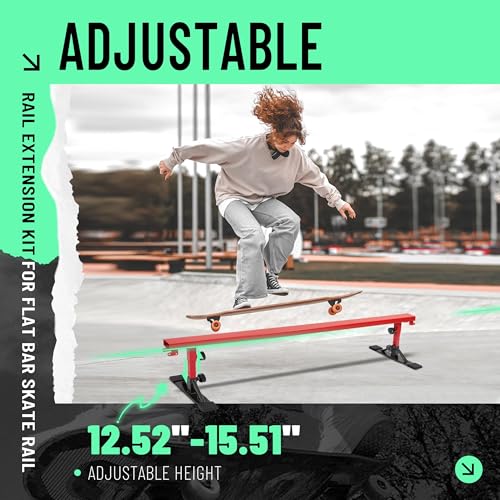 Gelacie Ultimate Skateboard Rail Kit