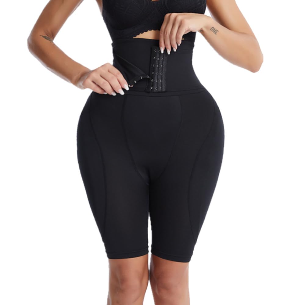 Bragas Levantadoras De Glúteos - Braguitas Moldeadoras De Cintura Alta con Gancho para Mujer, Realzadoras De Glúteos Y Muslos, Moldeadoras De Cuerpo, Almohadillas para La Cadera