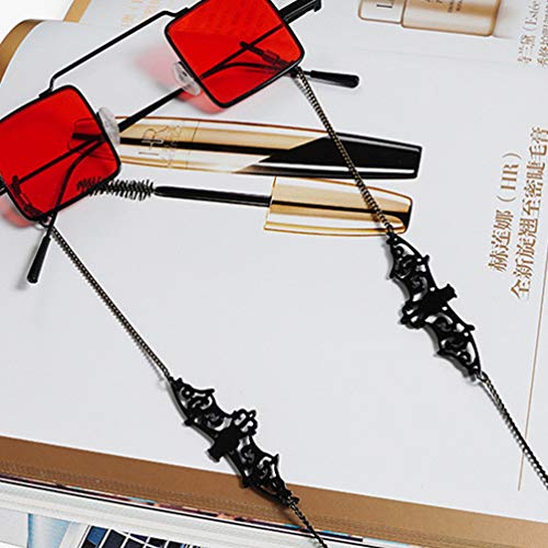 Happyyami Porta-óculos de sol com pingente de animal e alça antiderrapante para óculos de sol, uniss