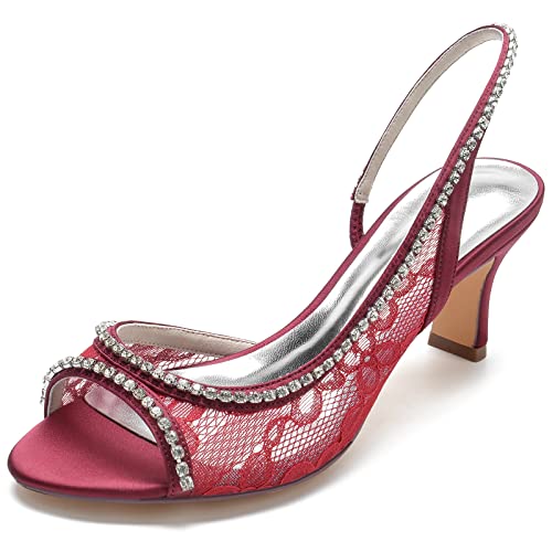Chaussures de mariage femmes sans douleur | Sandales talon 6.5cm