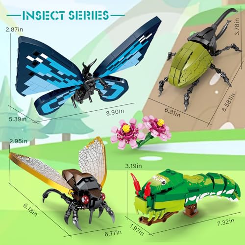 Lynda Insect Bugs Collection Building Blocks for Nature Lovers by Lynda - Used condition - Image 3