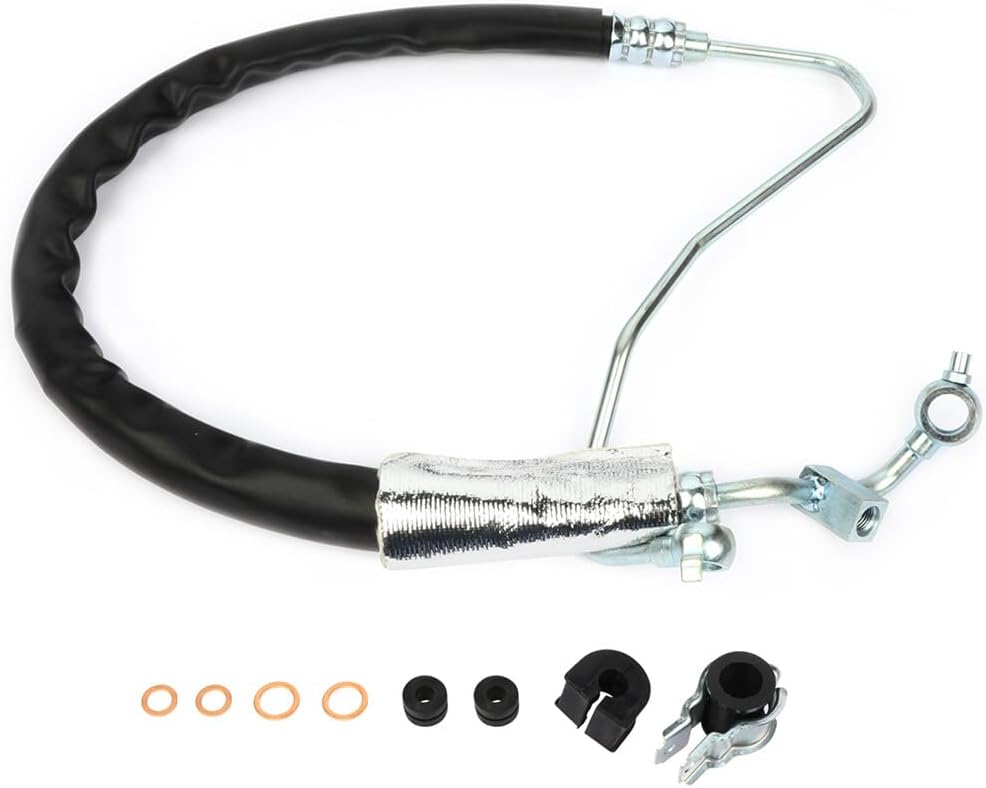 ROADFAR Power Steering Pressure Hose Line Assambly Fits For 2008-2012 For Nissan Altima 2009-2014 For Nissan Maxima