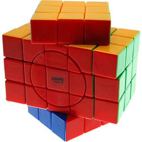 Calvin's Puzzles3x3x5 Super X-Shaped-Cube with Evgeniy Logo - Stickerless