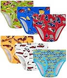 JAHSIYI Boys Underwear Toddler 100% Cotton Briefs Little Kids Race Cars Underpants Childrens Racing Size 5T Age 5 Years Old Undies Small Clothes