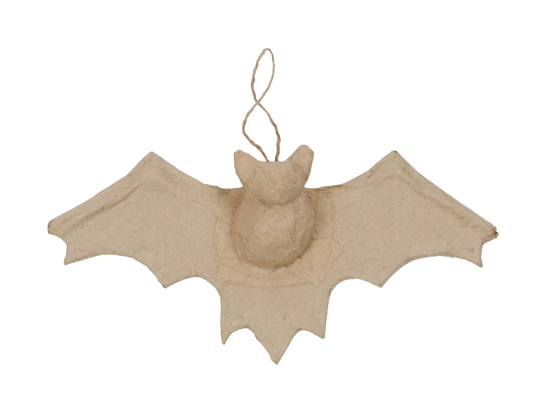 Décopatch AP150Opack - Un lot de 5 Supports en Papier brun pulpé 4x21x10 cm, Chauve Souris