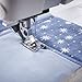 Produktbild 1/4 Quilt- und Patchworkfuß mit Kantenführung, Klarsicht für IDT-System
