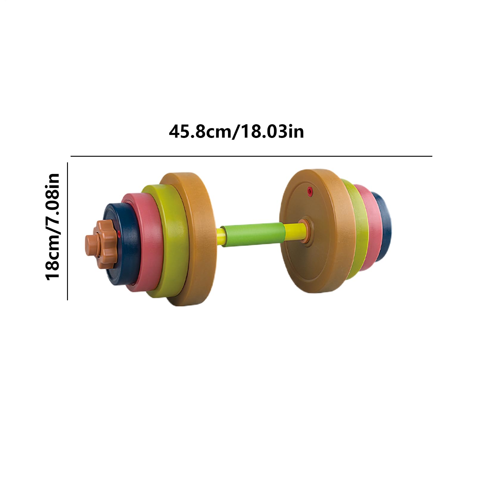 Gewichtheber-Set für Kinder – Advanced Professional Ultimate Workout Langhantel-Spielzeugsystem-Kit, verstellbares Trainingsspielzeug für Aktivitäten im Freien | Kinder-Trainingsgeräte, physische