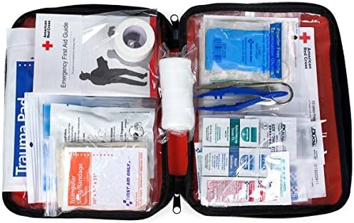 American Red Cross 9165-RC First Aid Only Be Red Cross Ready First Aid Kit, 73 Pieces