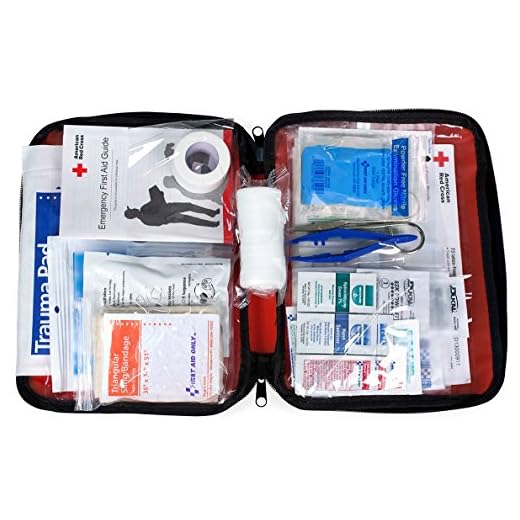 American Red Cross 9165-RC First Aid Only Be Red Cross Ready First Aid Kit, 73 Pieces