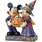 Jim Shore Mickey & Minnie Halloween Figurine