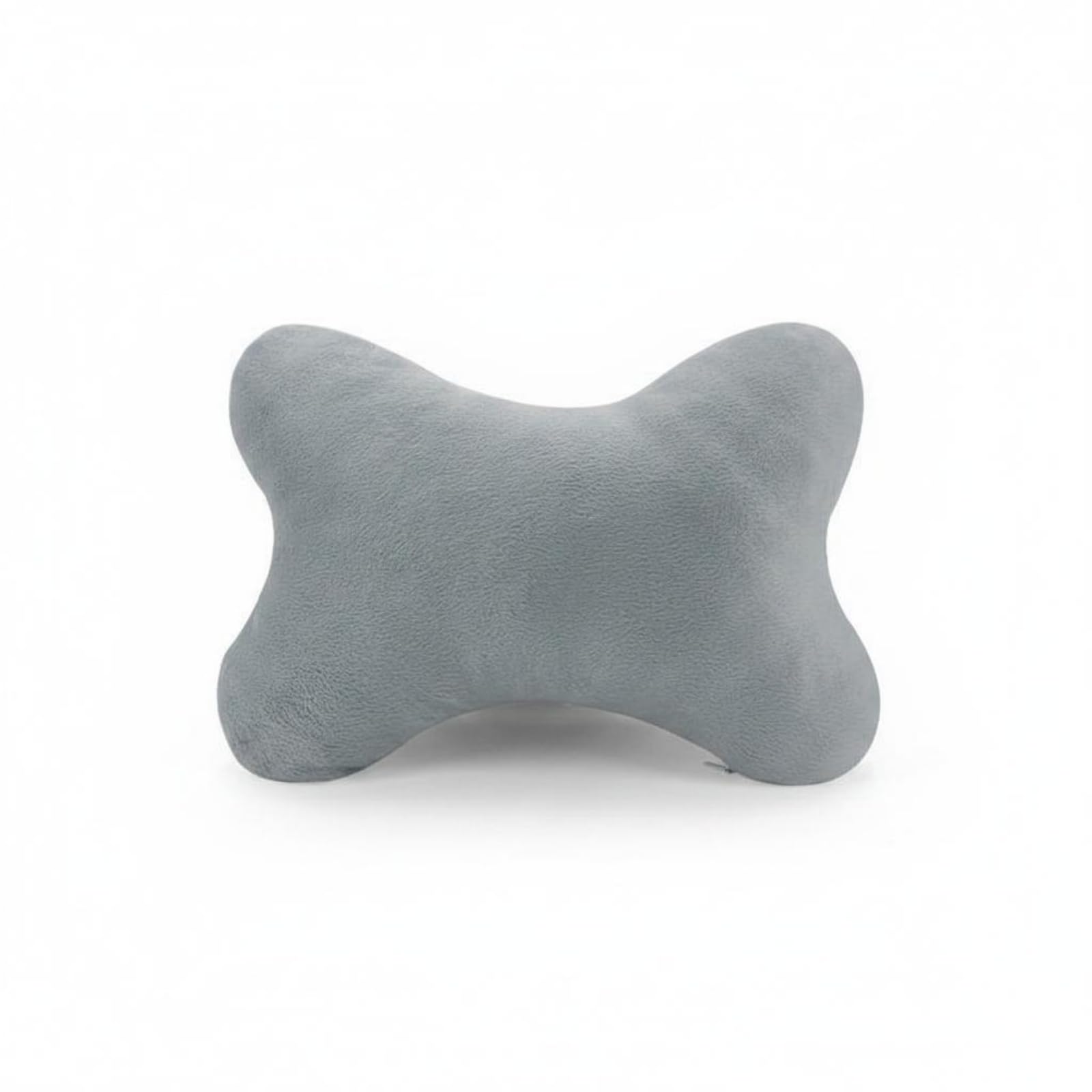 MERISHOPP Comfortable Office Chair Headrest Neck Pillow Adjustable Strap Headrest Pillow Pressure Relief for Rest, Light Gray, Small Bone Pillow-image-8