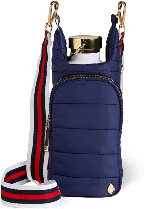 WanderFull Original HydroBag Crossbody Water Bottle Holder with Phone Pocket, Fits Water Bottles up to 32 oz