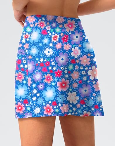 Image of G Gradual Women's 16 inch Swim Skirt with Pockets High Waisted Tummy Control Modest Swimsuit Bathing Suit Bottoms for Women