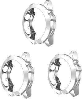 Hemobllo 3Pcs Relógios Inteligentes Smartwatches Capa À Prova De Relógio Protetor De Tela De Relógio Capa Protetora De Relógio Inteligente Capa Protetora Com Tudo Incluído Capa De Relógio