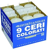 Cereria de Giorgio risthò Ceri, Blanco, 5 x 5 x 12 cm