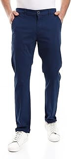 Andora Mens Side Pockets Straight Fit Gabardine Casual Pants