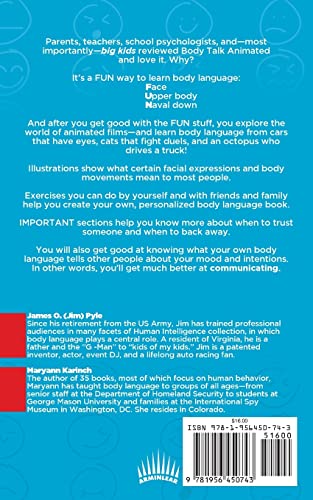 Body Talk Animated: The Big Kid's Course In Body Language--Fun Fundamentals In Your Life And In Animated Movies #TOP1