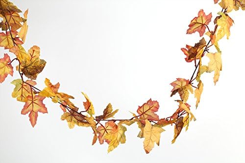 HEITMANN DECO Autumn Garland, Orange, Yellow, 180 x 15 x 4.5 cm - Image 3