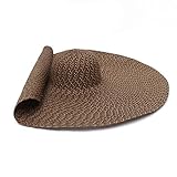 Material premium: el sombrero para el sol está hecho de un material seguro y ecológico, que es liviano, transpirable, absorbe la humedad, es cómodo y duradero.