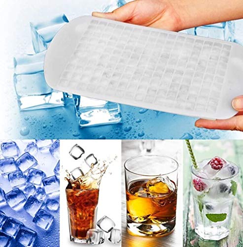 Molde para cubitos de hielo mini flexible de silicona miniatura 5