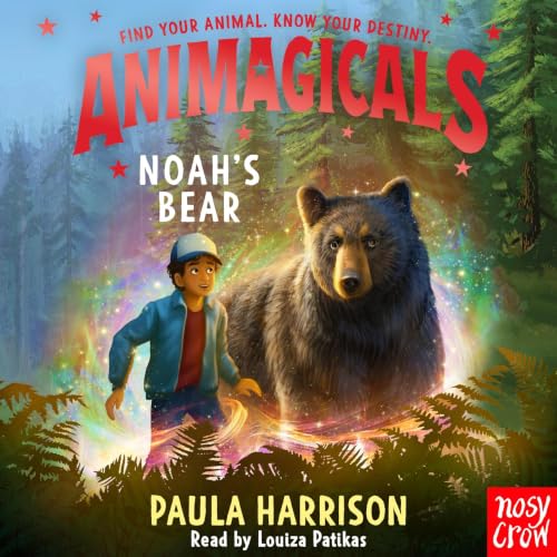Diseño de la portada del título Animagicals: Noah's Bear