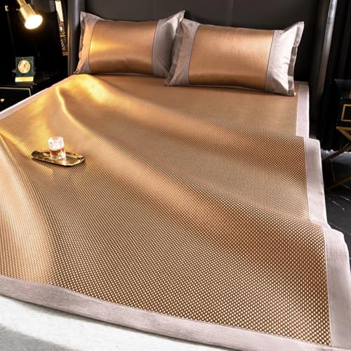 Surmatelas bambou respirant et frais double face 90x190 pour un sommeil thermorégulé