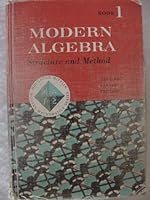 Modern Algebra Structure and Method Book One Teachers Manual (Houghton Mifflin Modern Mathematiacs Series) B002NNL7IQ Book Cover