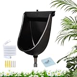 Inodoro de Montaje en Pared, Separador De Montado En Pared Con Descarga De Agua, Urinario Para Caballeros, para uso en Casa Residencia Universitaria Jardín Autocaravana Apartamento Papá Novio Abuelo